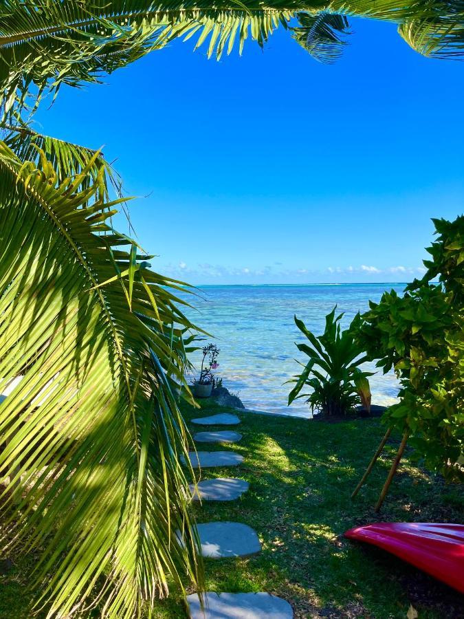 O'Coco Bungalow- Breathtaking Waterfront Views, Endless Memories Paea Eksteriør billede