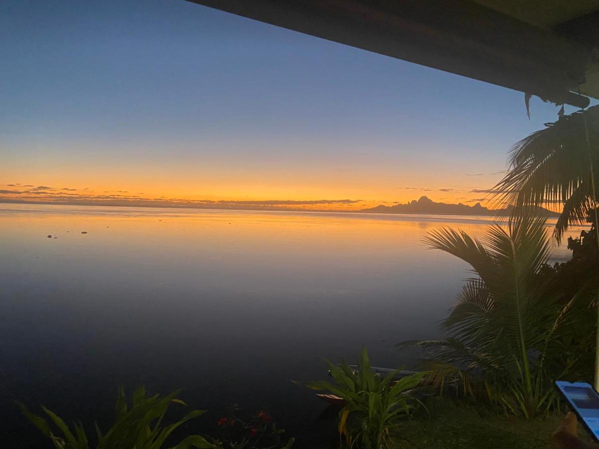 O'Coco Bungalow- Breathtaking Waterfront Views, Endless Memories Paea Eksteriør billede